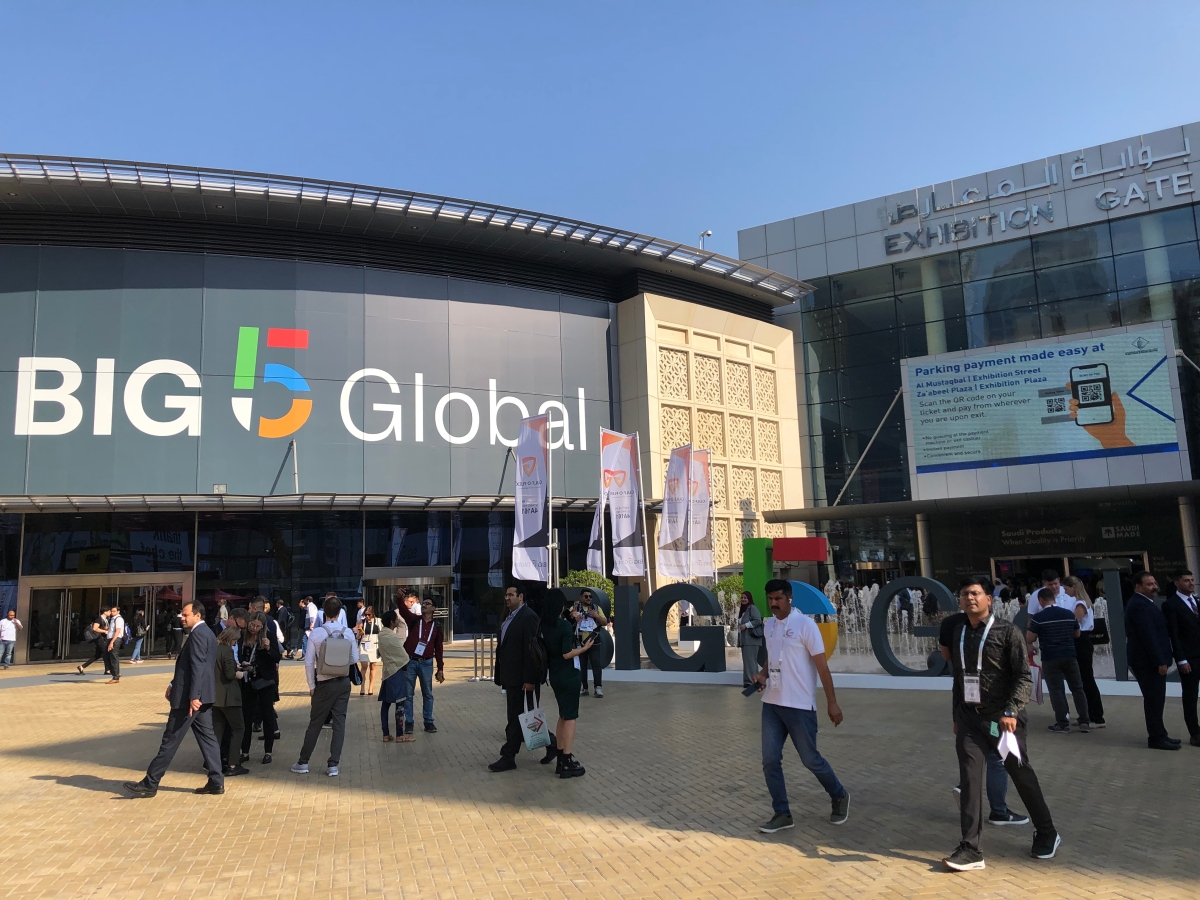 Encontro profissional no Big 5 Global