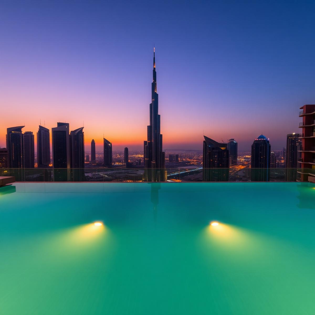 Piscina infinita